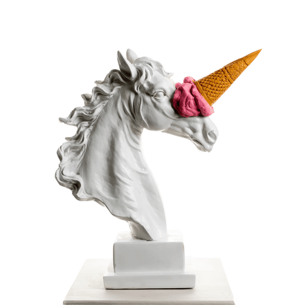 Unicorn Horse Ice Cream Pink