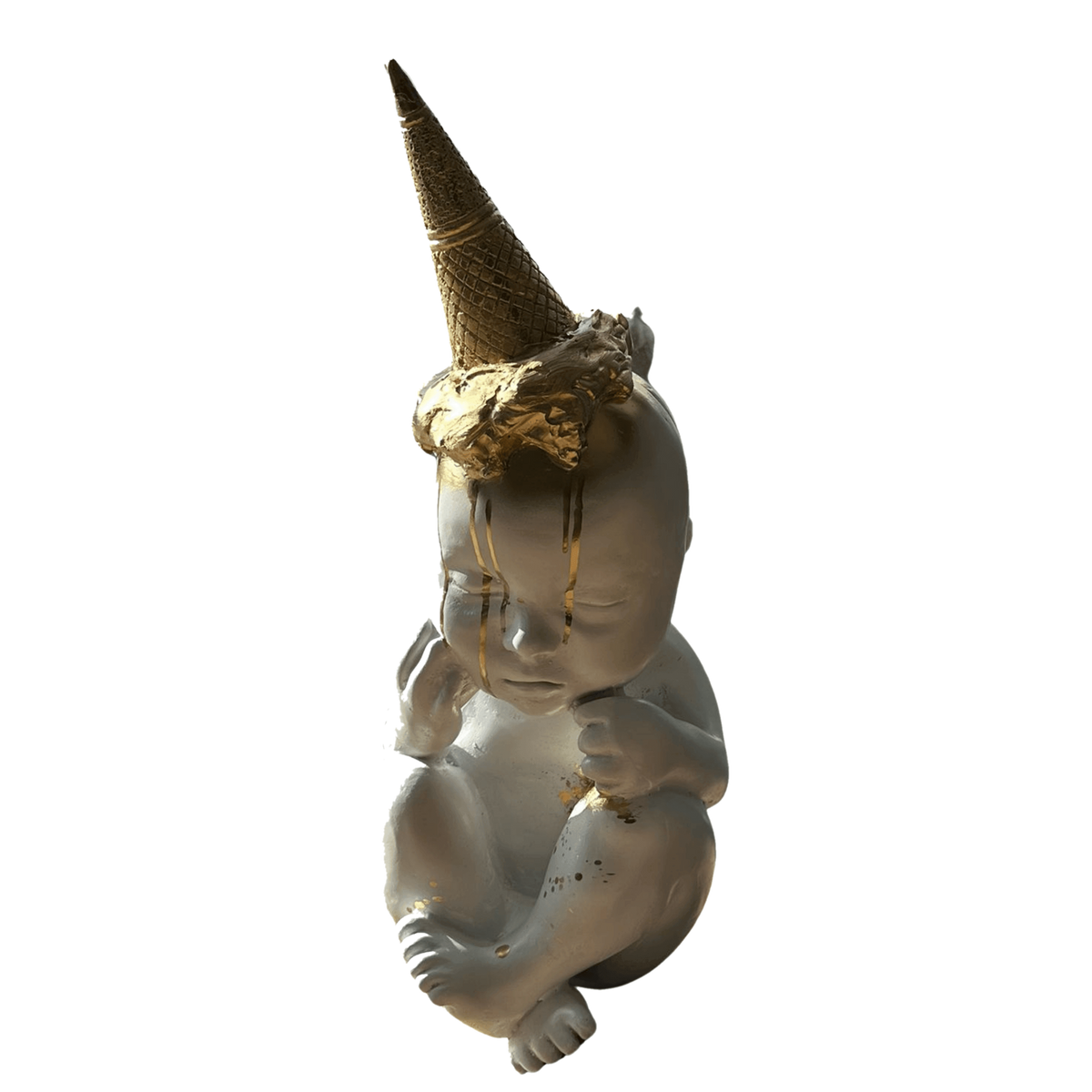Drag&Drop transparent product image - İce Cream Baby Sculpture