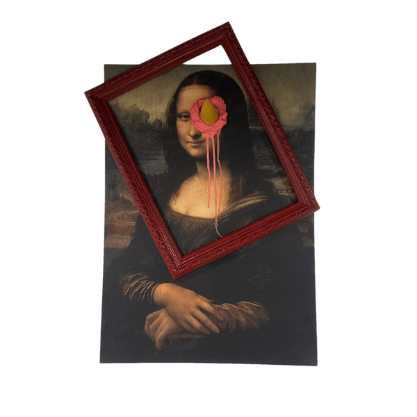 Ice Cream Mona Lisa Tablo Heykel