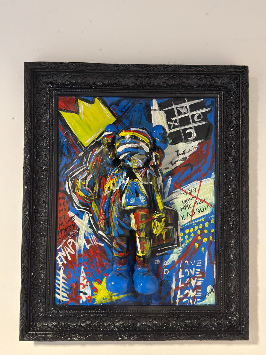 Kaws Basquiat Painting ürün görseli