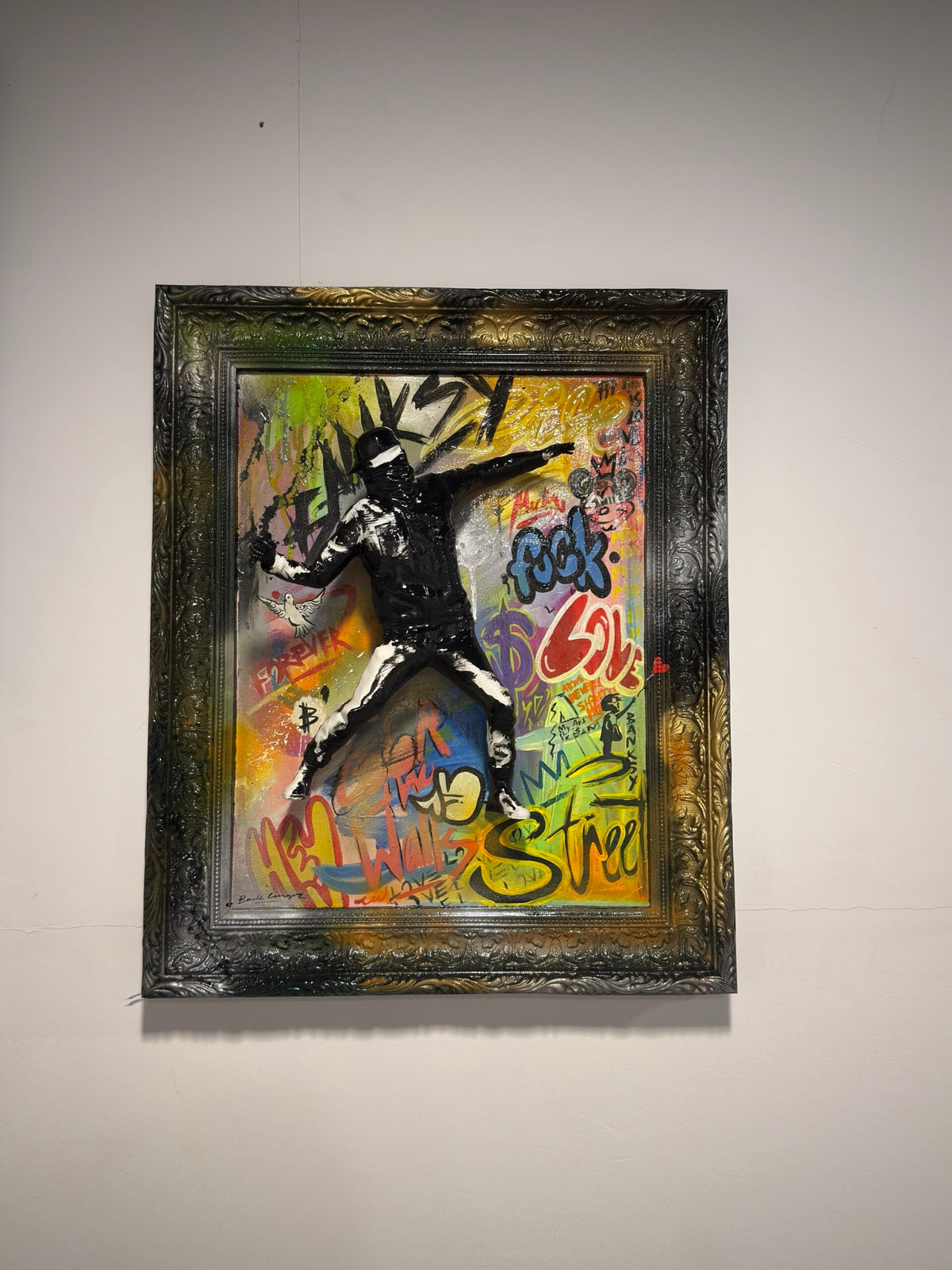 Flower Thrower Painting ürün görseli