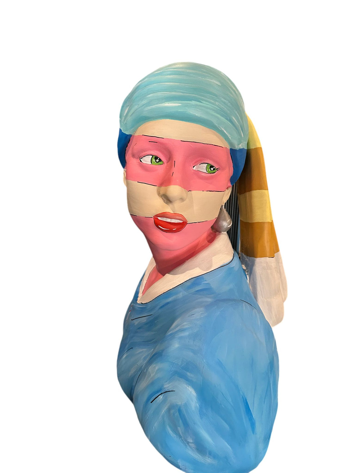 Johannes Vermeer İnci Küpeli Kız Pop Art ürün görseli