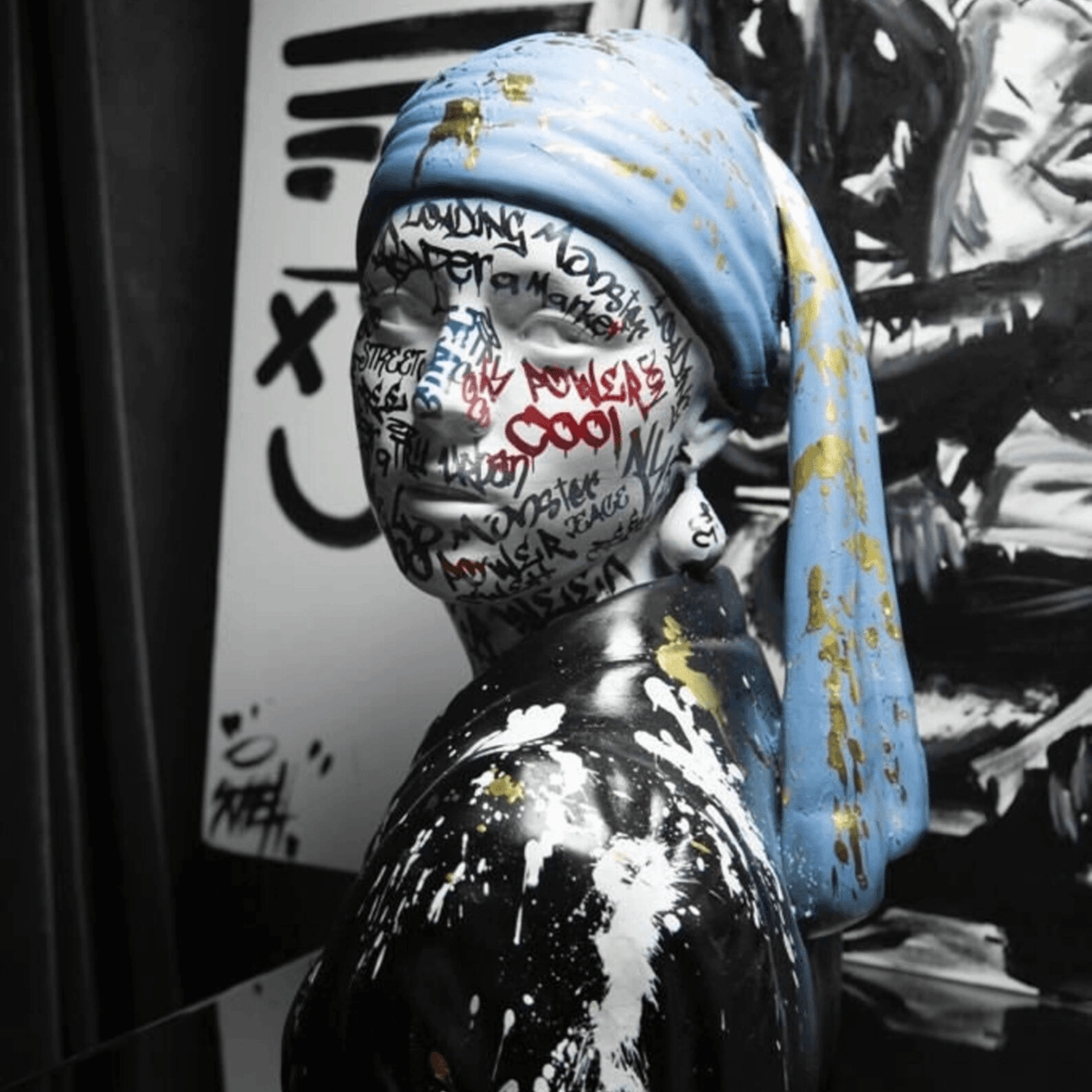 Johannes Vermeer – Pop Art Design Sculpture - vinterro