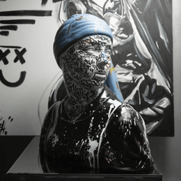 Johannes Vermeer – Pop Art Design Sculpture - vinterro