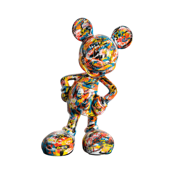Design Mickey Basquiat Sculpture II