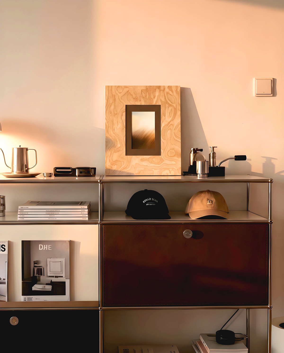 Kavi Living Doğal Kök Kaplama Özel Tasarım Çerçeve 25x30 görsel 2