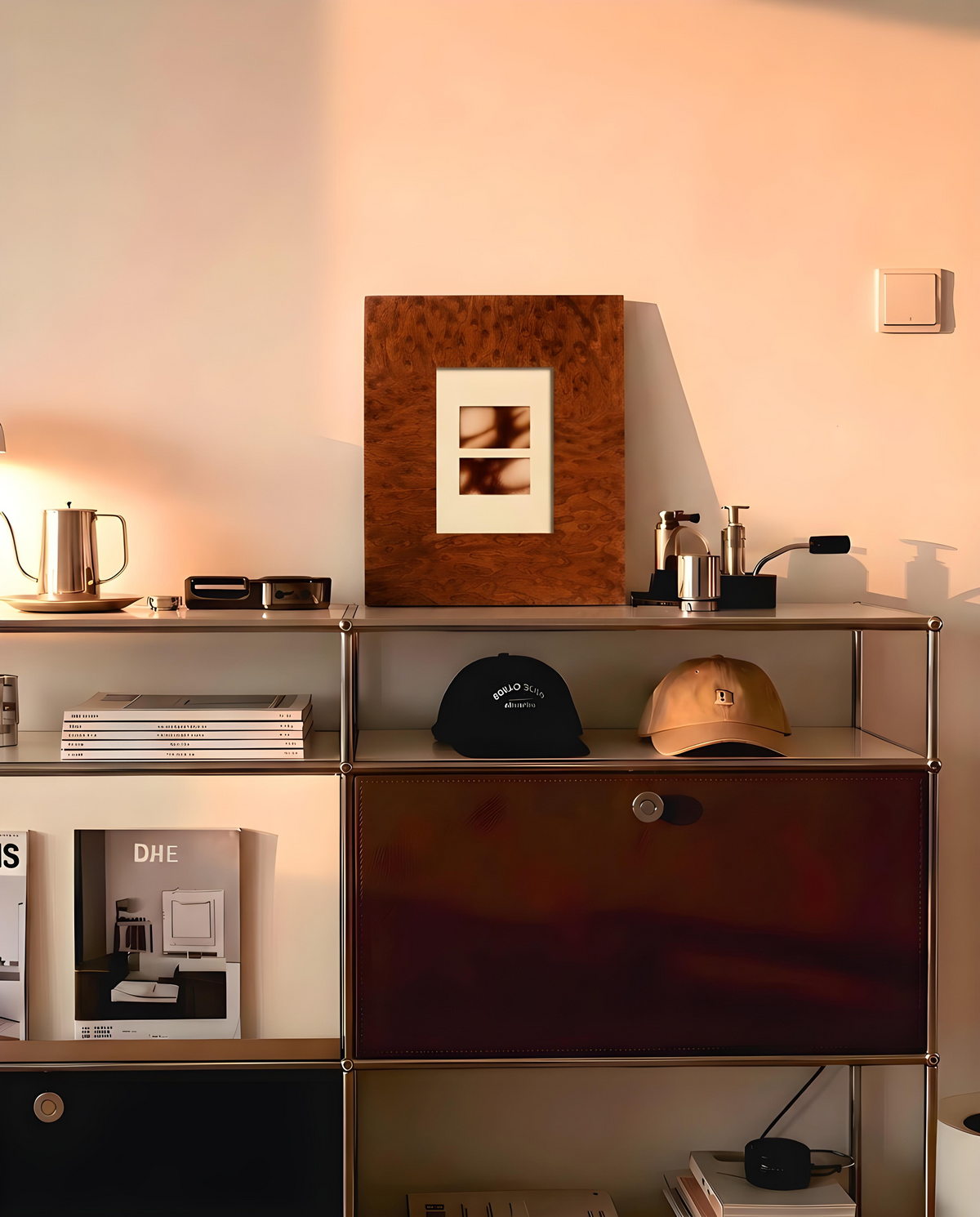 Kavi Living Kahve Kök Kaplama Özel Tasarım Çerçeve 25x30 görsel 2