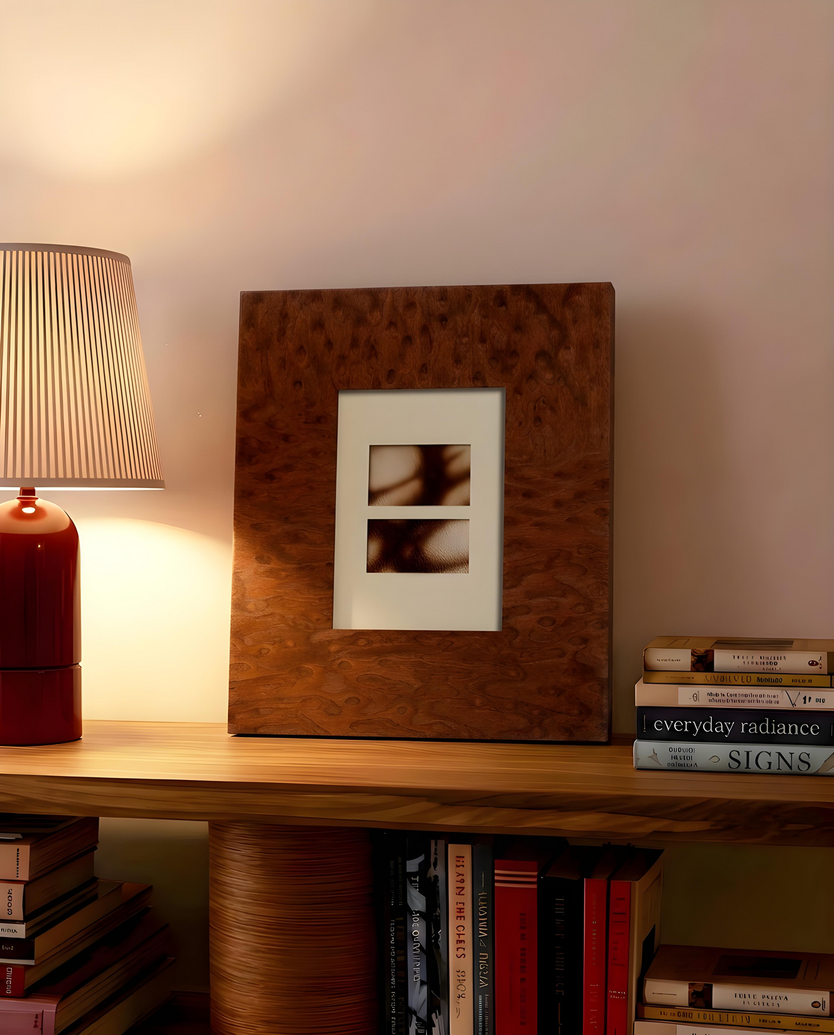 Kavi Living Kahve Kök Kaplama Özel Tasarım Çerçeve 25x30 görsel 3