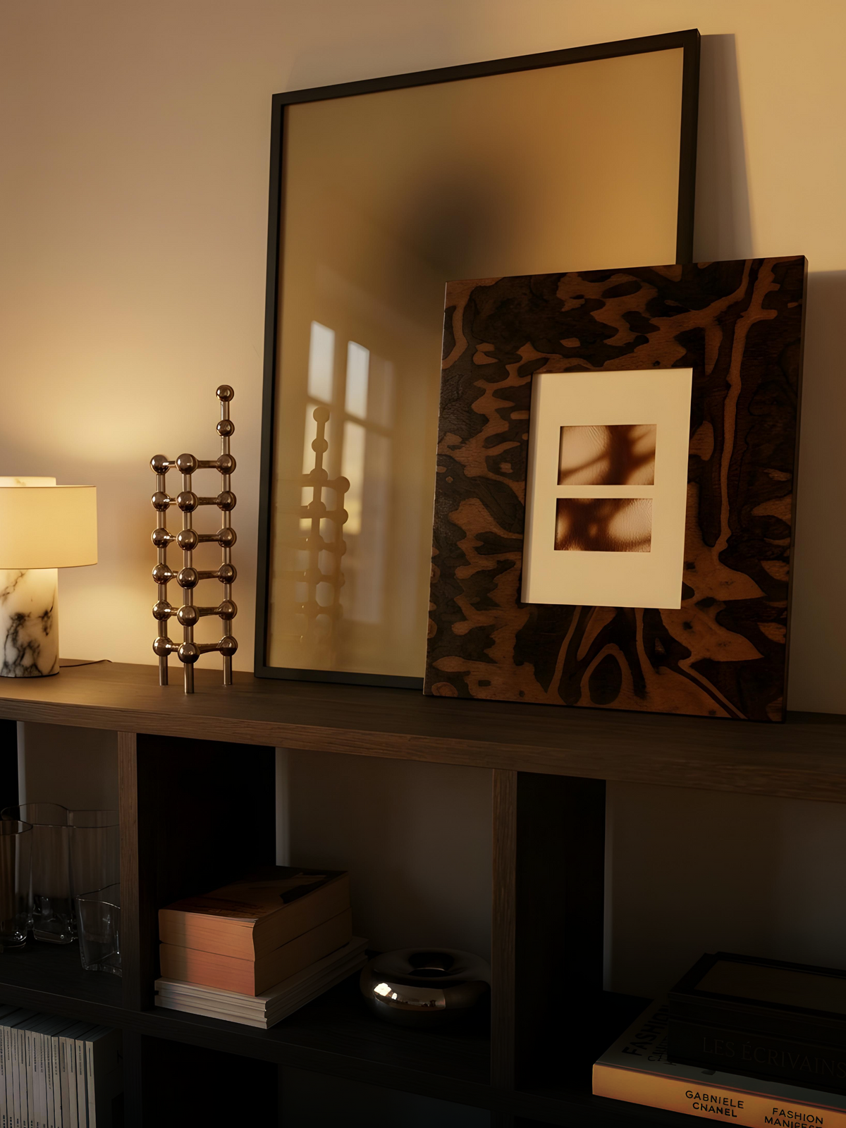 Kavi Living Koyu Kök Kaplama Özel Tasarım Çerçeve 25x30 - 2 görsel 5