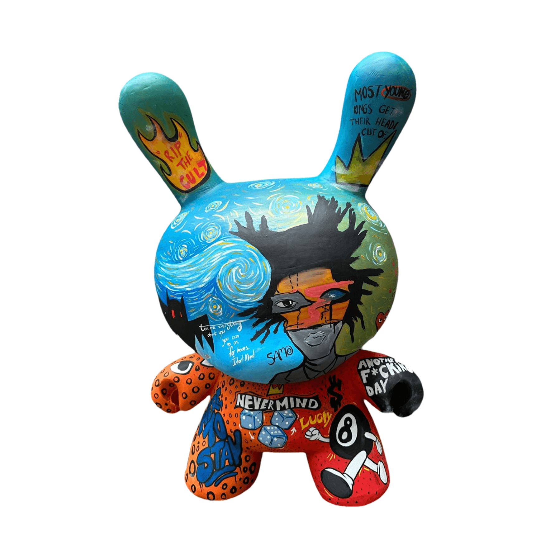 Drag&Drop transparent product image - Kidrobot – Basquiat Heykel