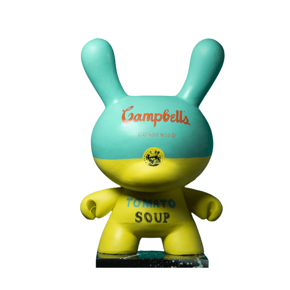 Design Andy Warhol Campbell Soup – Pop Art heykel şeffaf ana ürün görseli | Drag&Drop