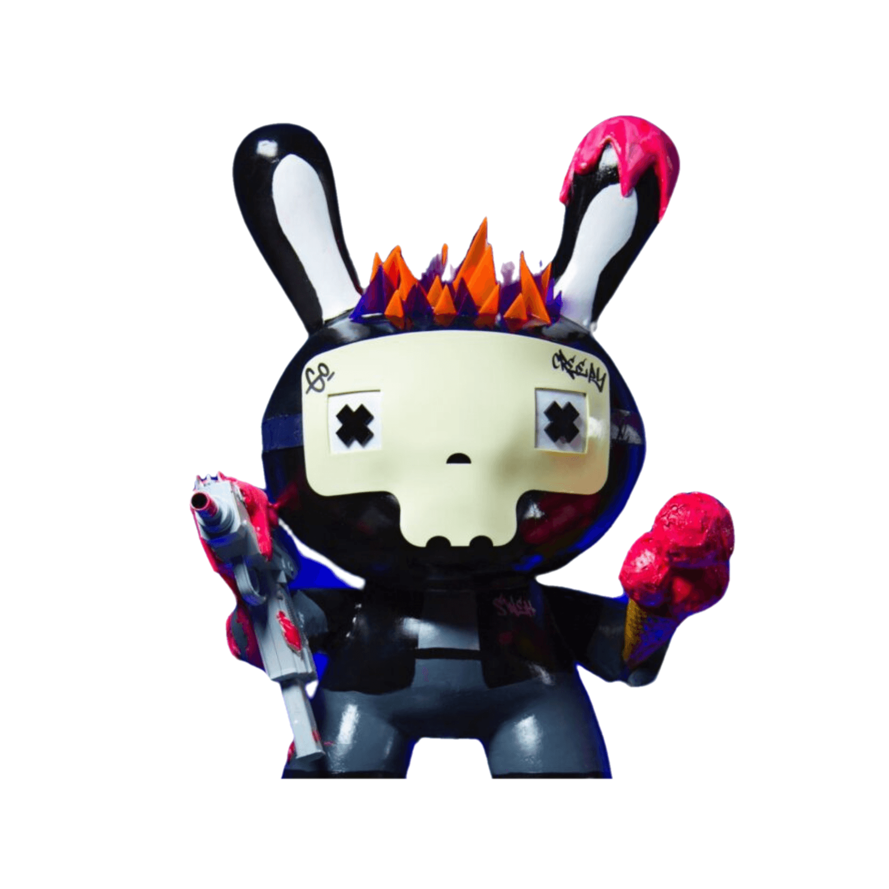 Drag&Drop transparent product image - Kidrobot x Pera Design Sculpture