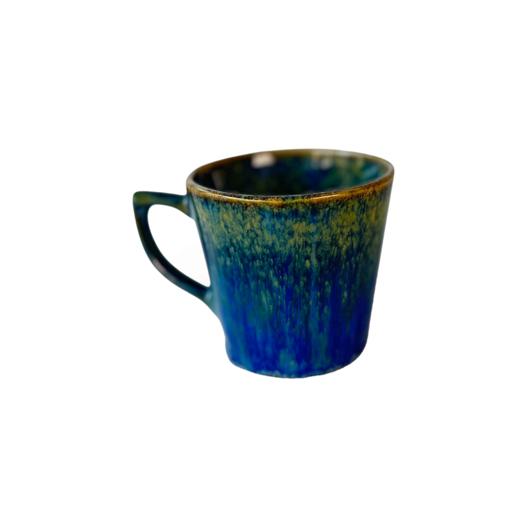 Drag&Drop transparent product image - Kulplu Bardak Mavi-Yeşil