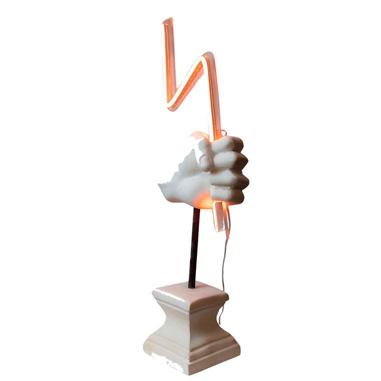 Drag&Drop transparent product image - Light of Zeus Sculpture