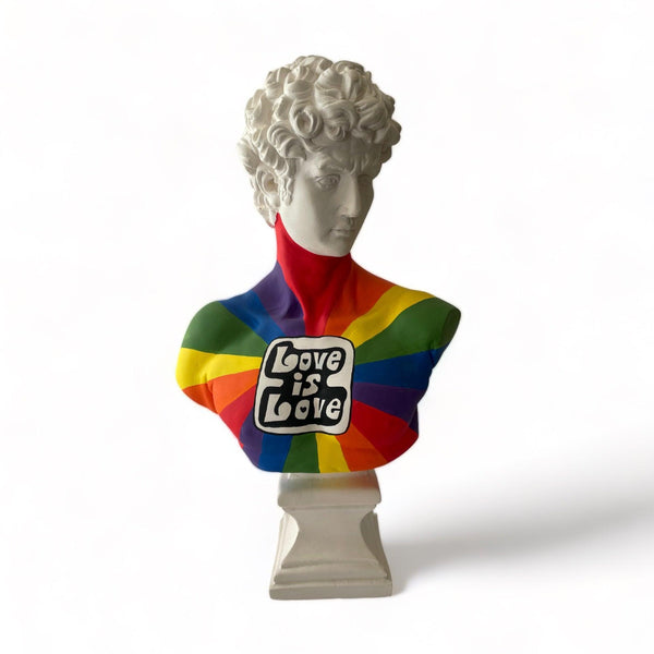 Love is Love David Sculpture
