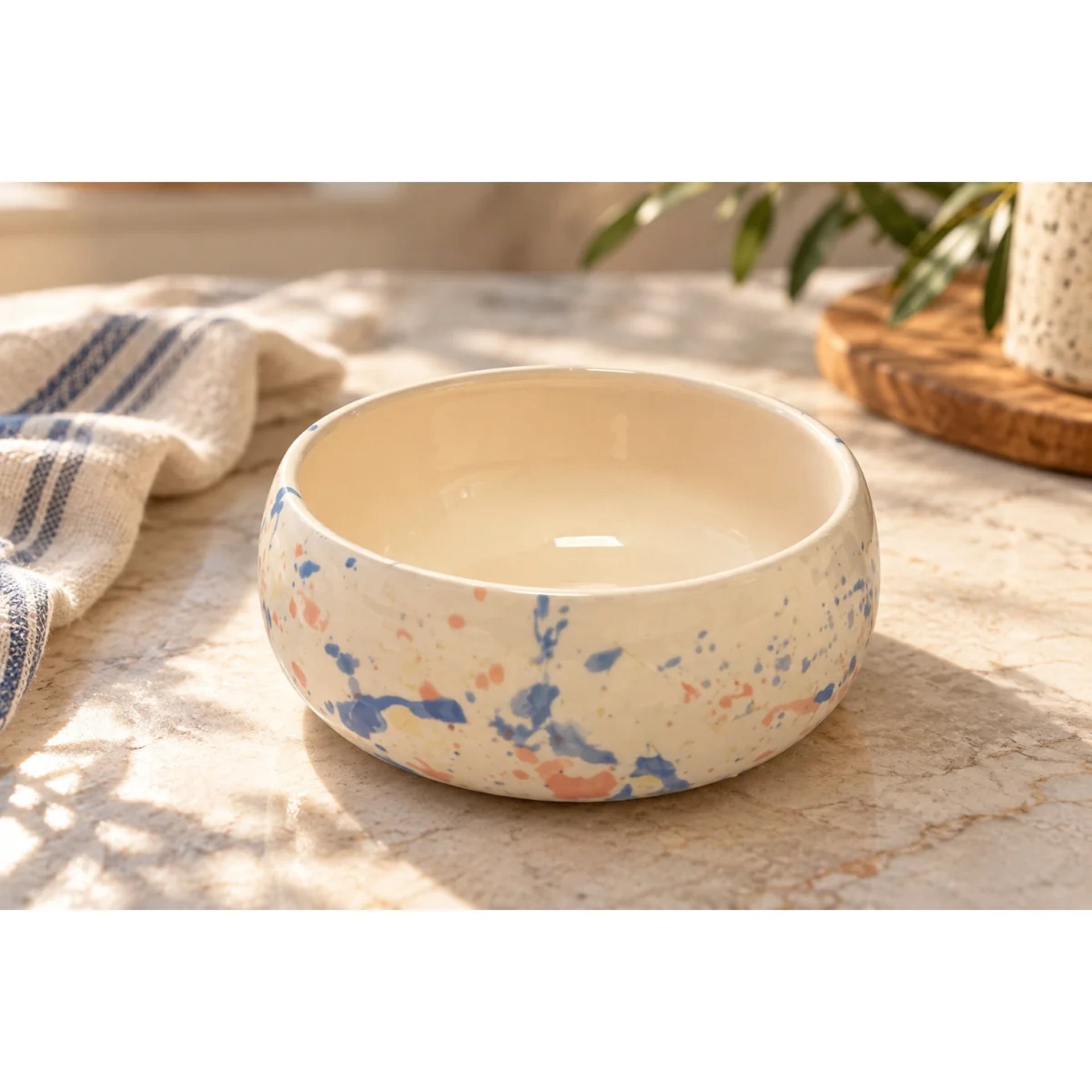 Splattered Granola Kase - Mamezon Ceramics