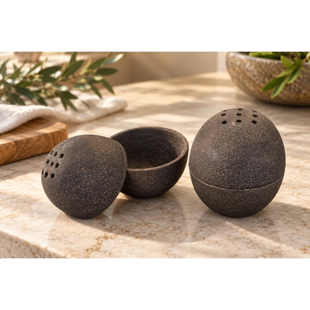 Seramik Kahverengi Tütsülük - Mamezon Ceramics