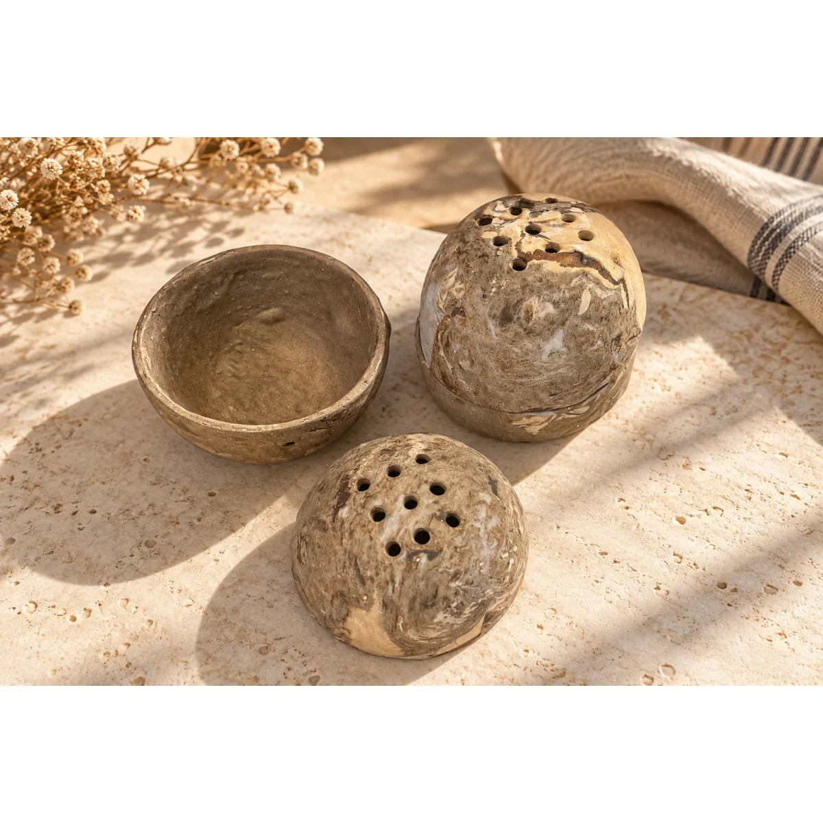Marble Seramik Tütsülük - Mamezon Ceramics