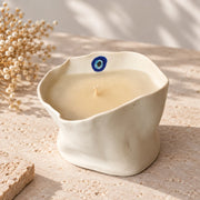 Nazar Boncuklu Stoneware Soya Mum - Mamezon Ceramics görsel 2