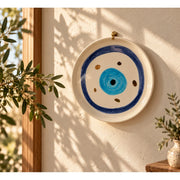 Nazr Mavi Tatlı Tabağı - Mamezon Ceramics görsel 3