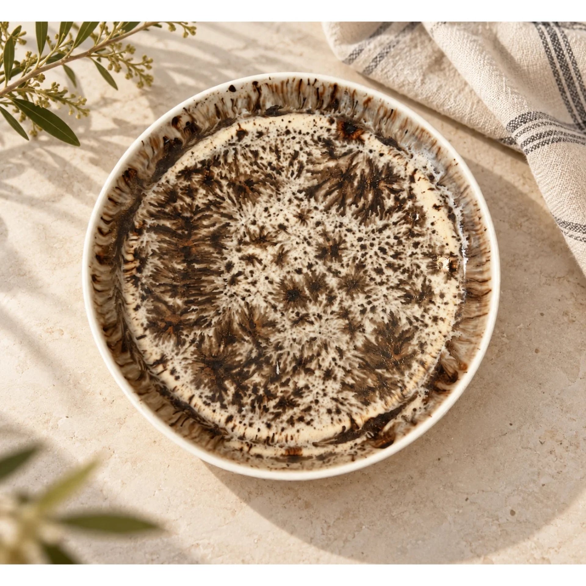Stoneware Tatlı Tabağı - Mamezon Ceramics