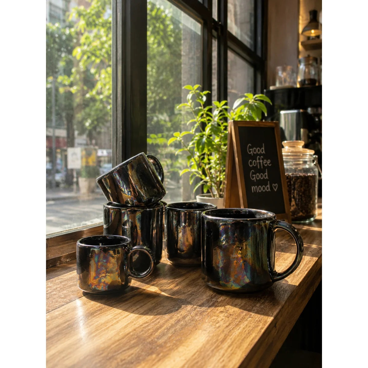 Yanardöner Seramik Kupa - Mamezon Ceramics görsel 5
