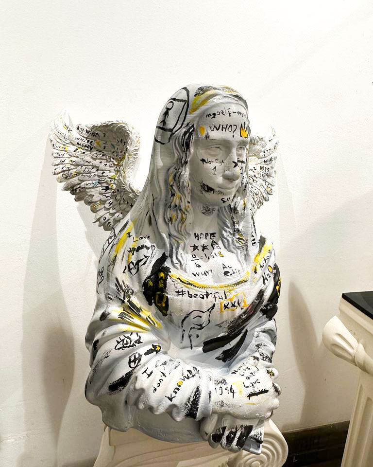 Mona Lisa Angel Basquiat ürün görseli