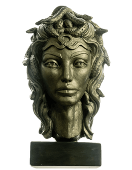 Drag&Drop transparent product image - Medusa Büst