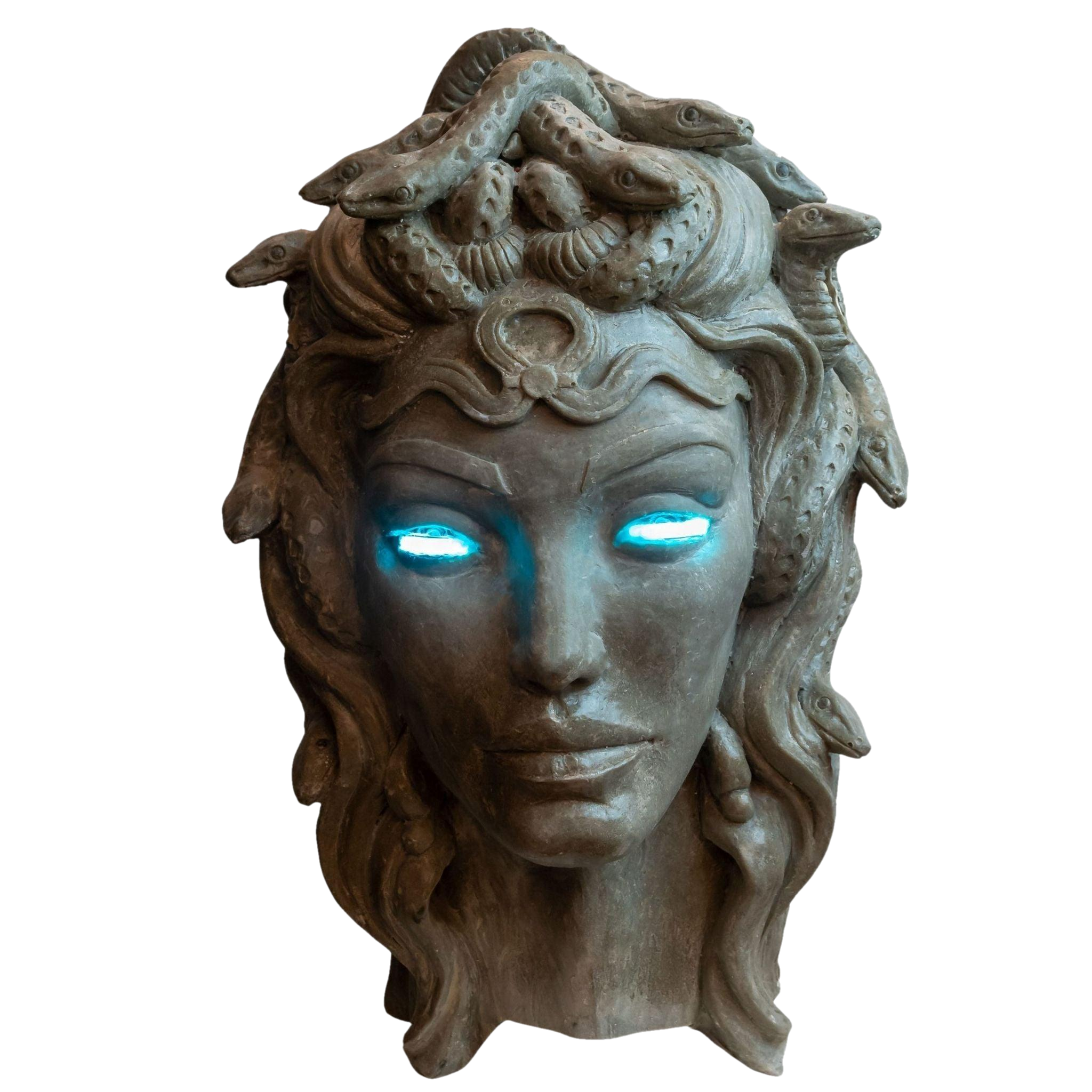 Drag&Drop transparent product image - Medusa Sculpture