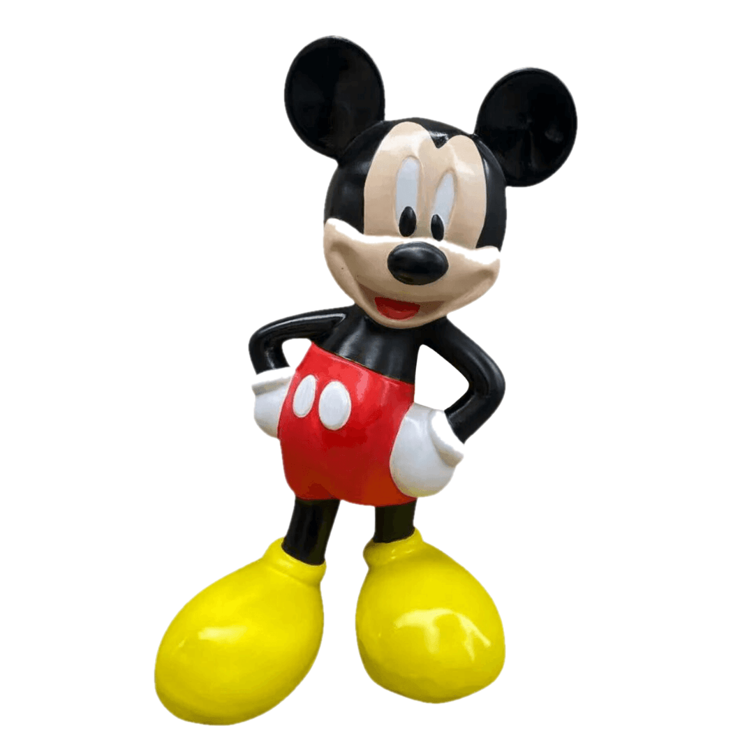 Mickey Mouse Original Sculpture – dekoratif heykel şeffaf ana ürün görseli | Drag&Drop