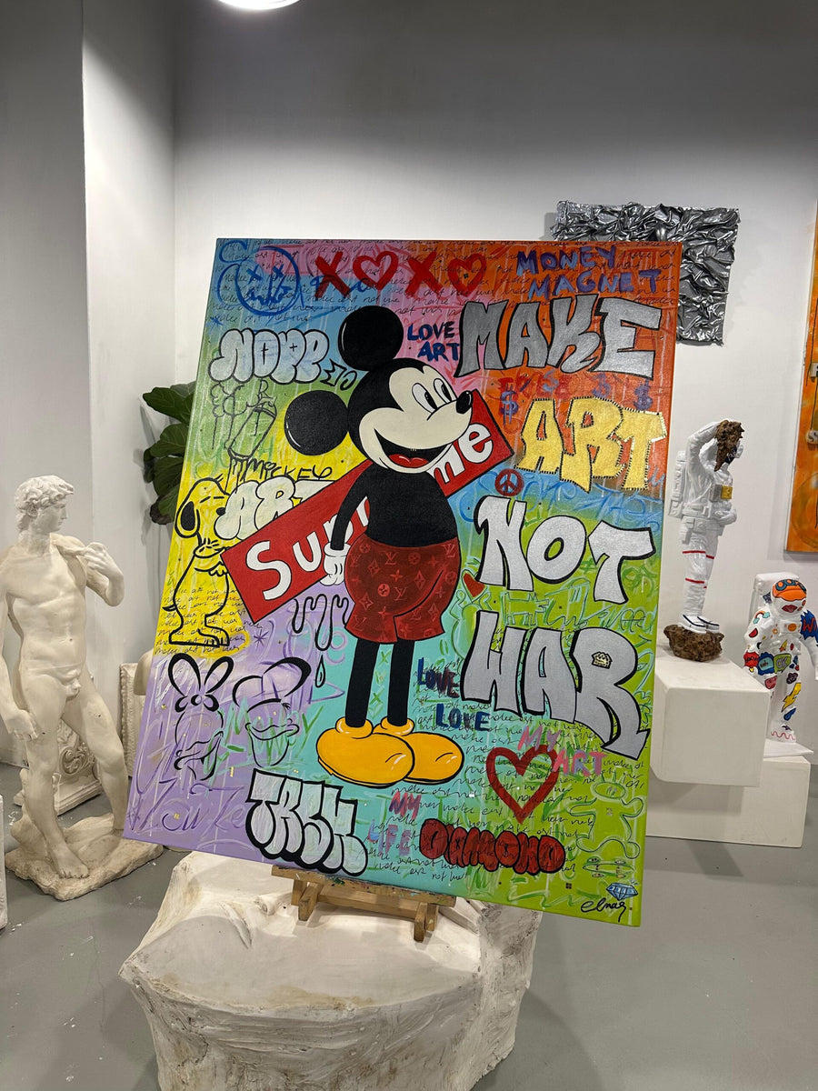 Pop Art Mickey Tablo ürün görseli