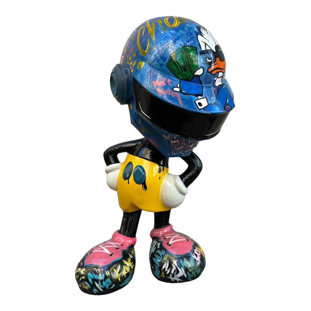 Design Pop Art Mickey x Daft Punk ürün görseli