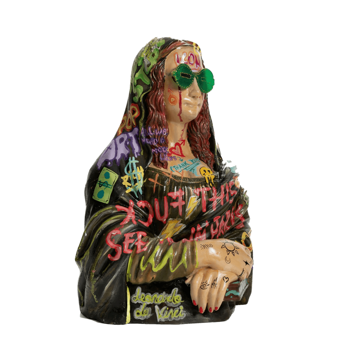 Drag&Drop transparent product image - Mona Lisa - Pop Art