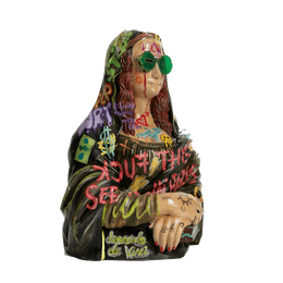 Drag&Drop transparent product image - Mona Lisa - Pop Art