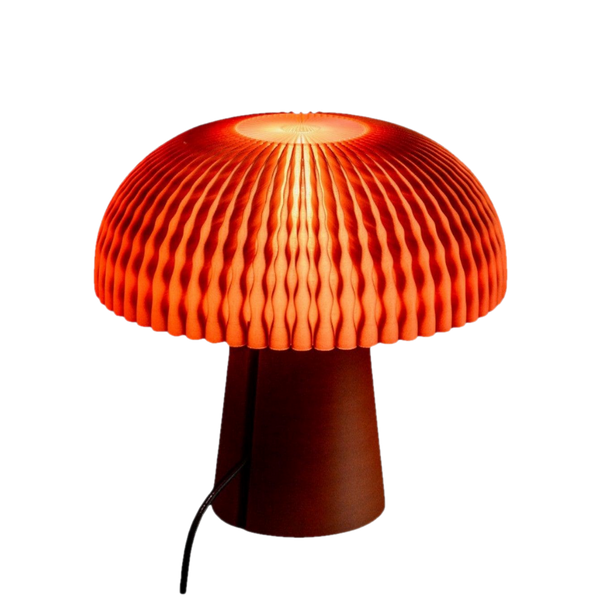 Orange Table Lamp