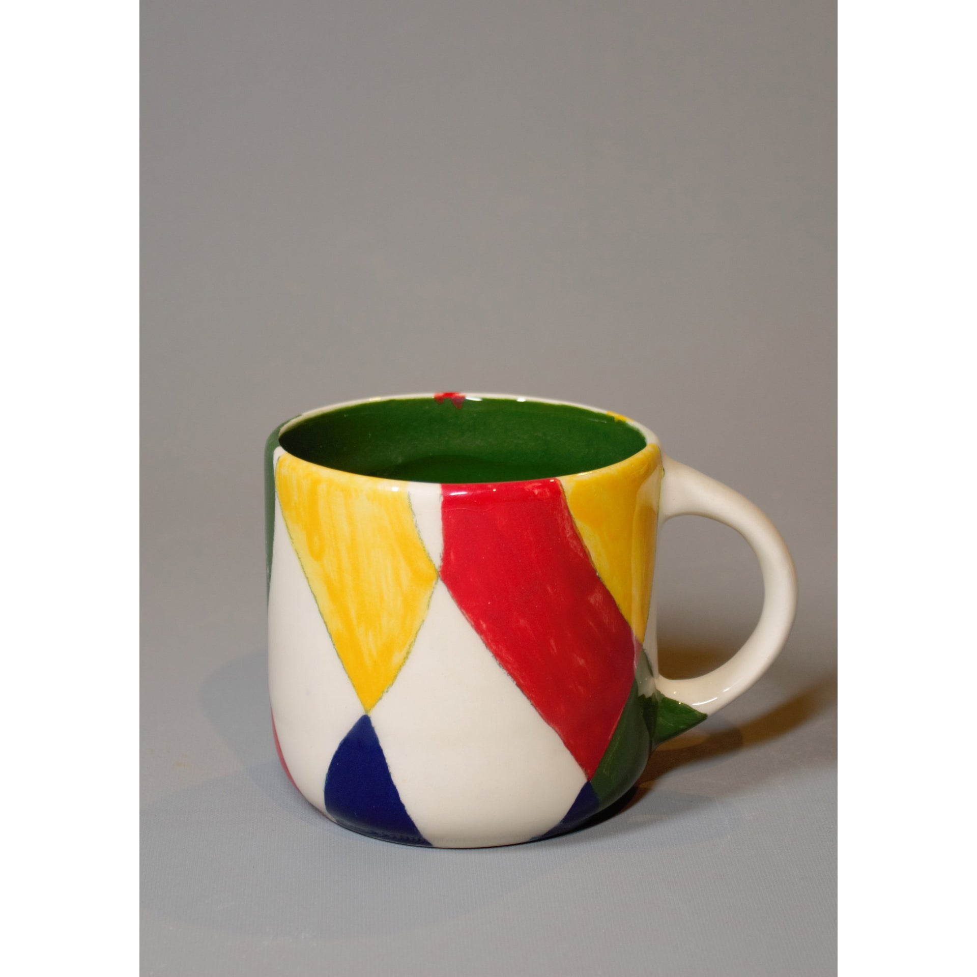 Patchwork Green Mug | Drag&Drop