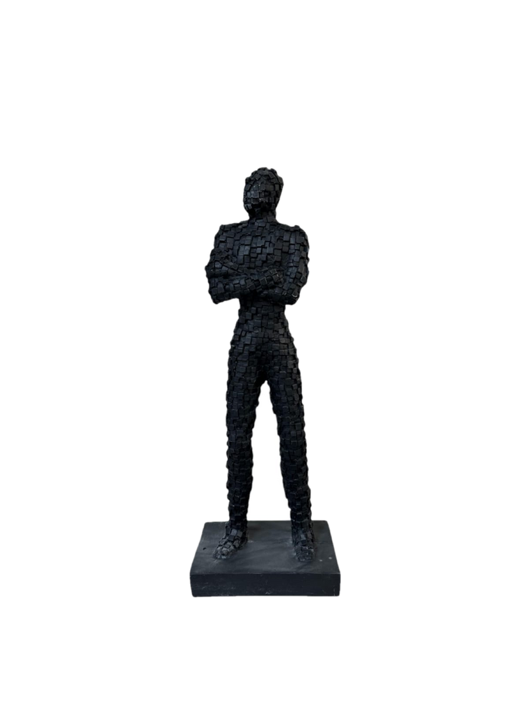 Drag&Drop transparent product image - Abstract Black Man