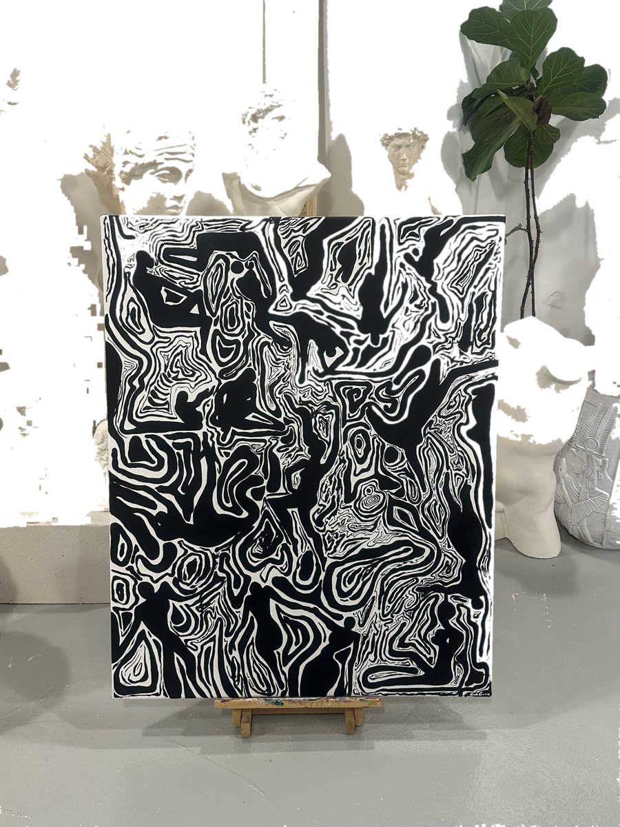 Drag&Drop transparent product image - Abstract Harmony Tablo