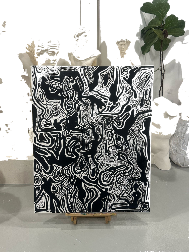 Drag&Drop transparent product image - Abstract Harmony Tablo