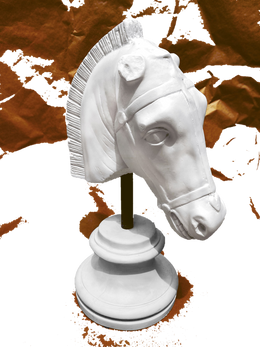 Drag&Drop transparent product image - Antik At Heykeli
