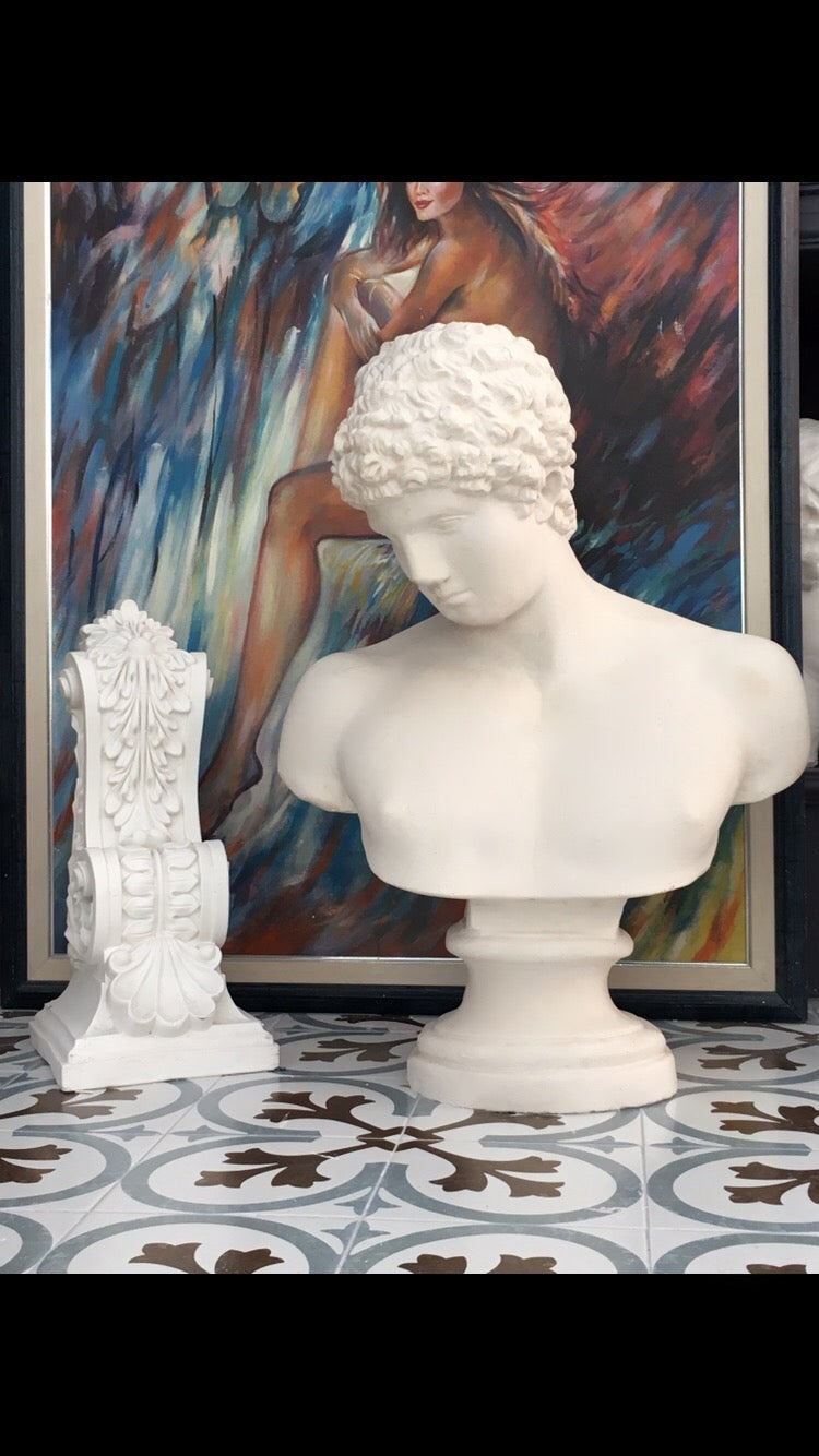 Antinous Büst – Pera Heykel gerçek ürün fotoğrafı