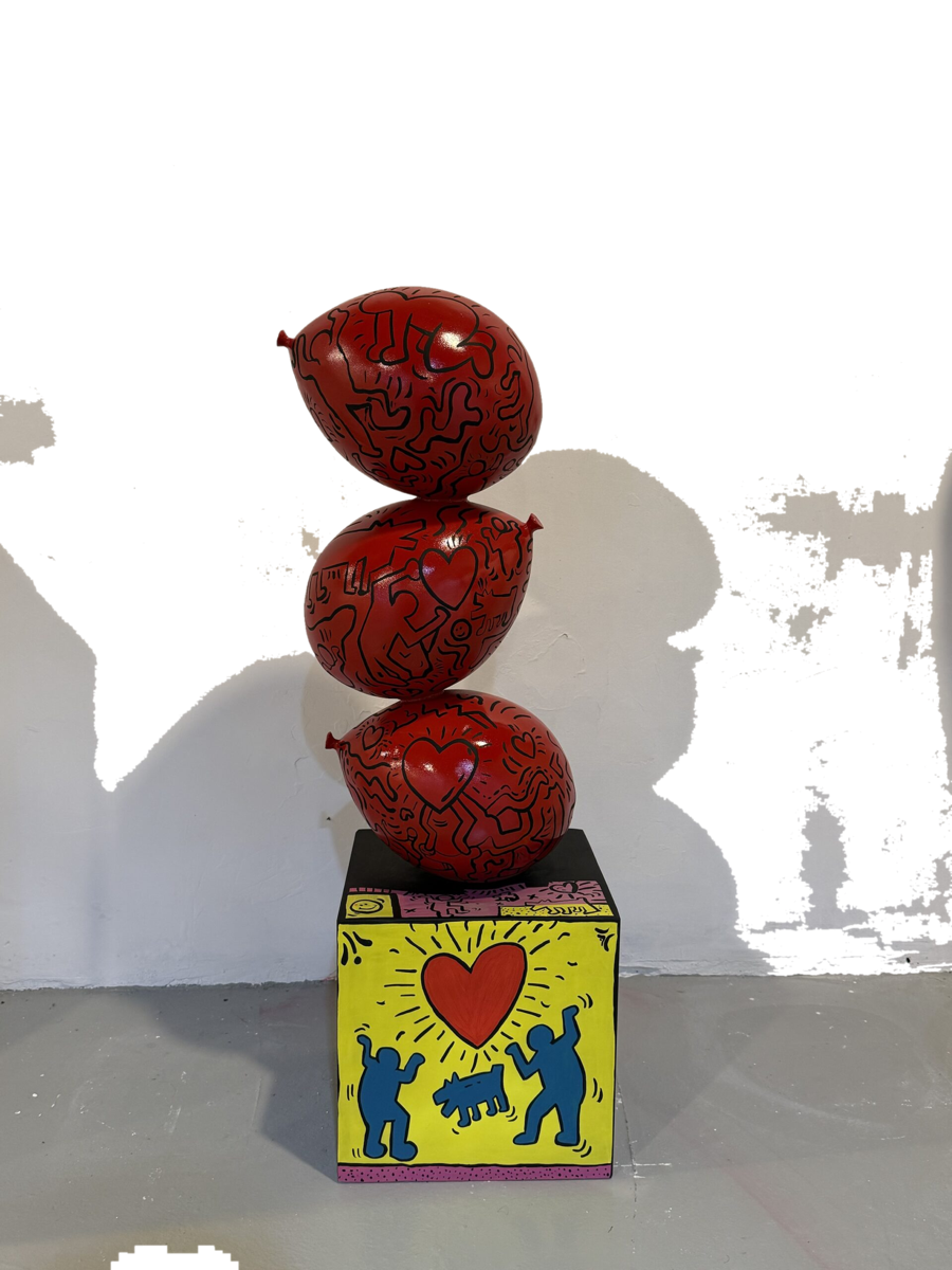 Drag&Drop transparent product image - Art Ballon Keith Haring