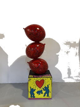 Drag&Drop transparent product image - Art Ballon Keith Haring