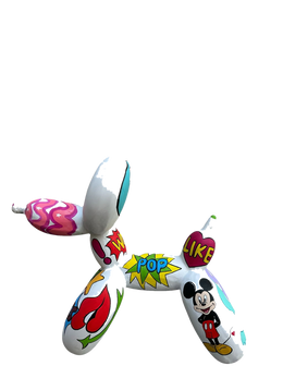 Drag&Drop transparent product image - Balloon Dog – Pop Art