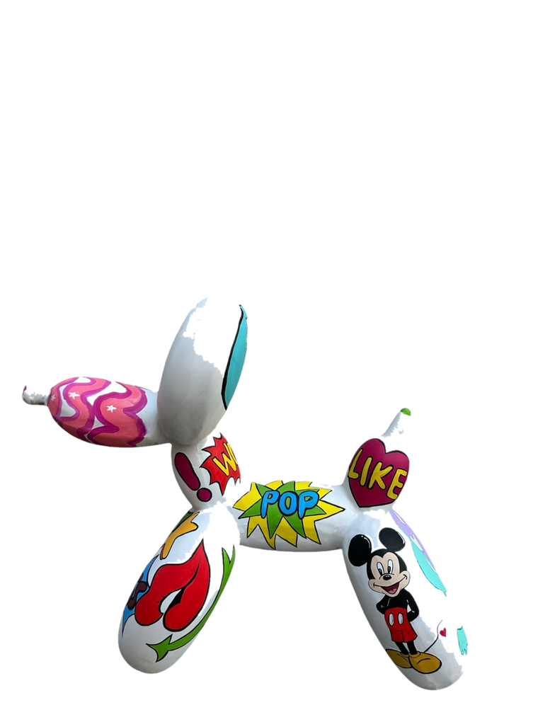 Drag&Drop transparent product image - Balloon Dog – Pop Art