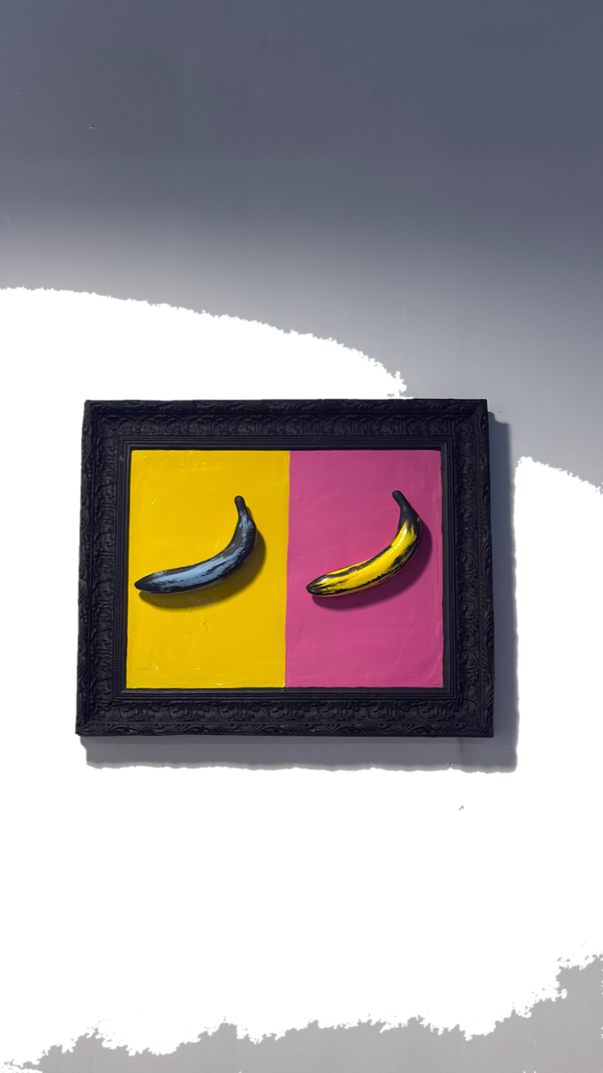 Drag&Drop transparent product image - Banana Pop Art