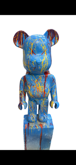 Drag&Drop transparent product image - Bearbrick Blue 70 cm