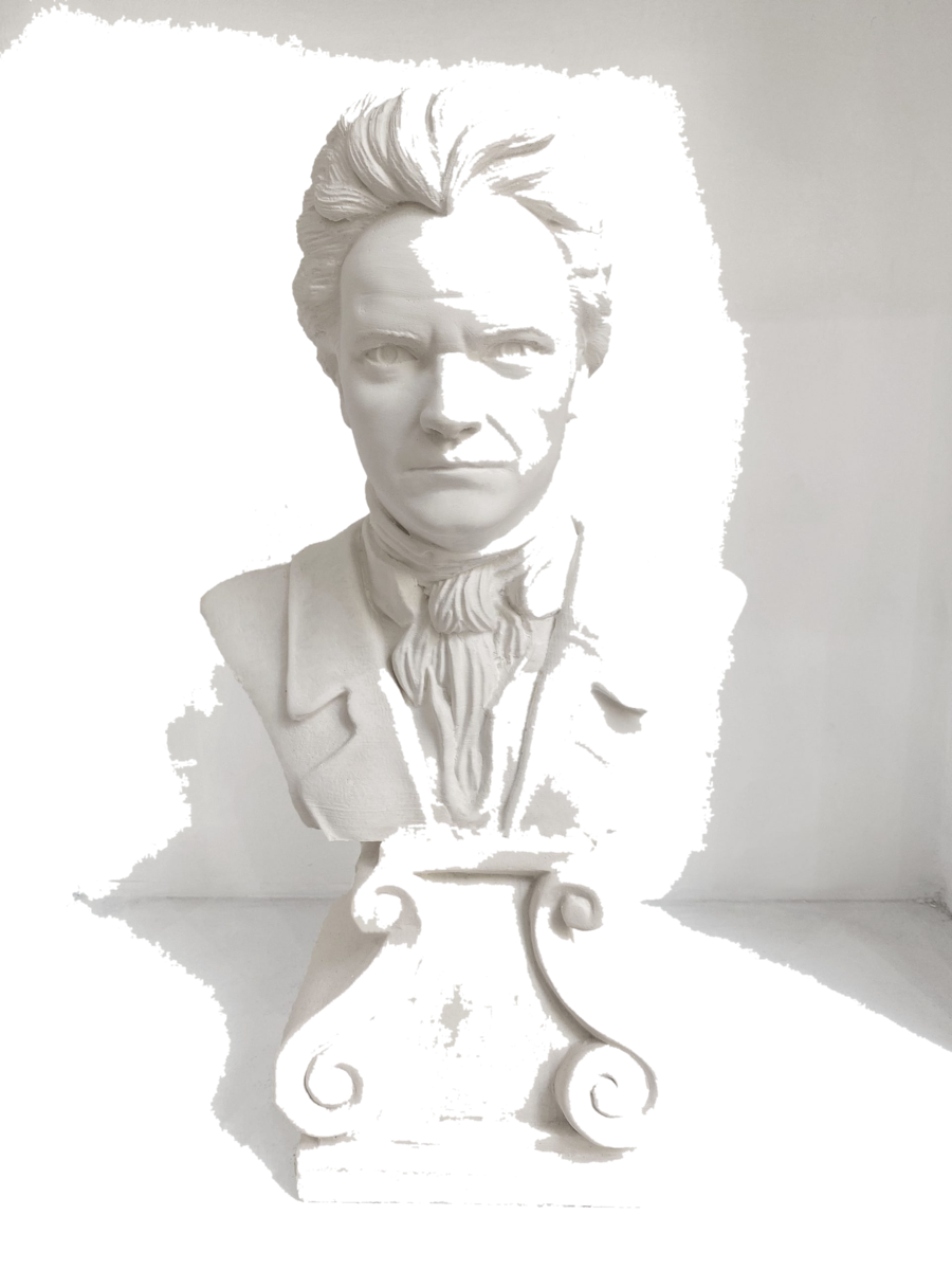 Drag&Drop transparent product image - Beethoven Büst