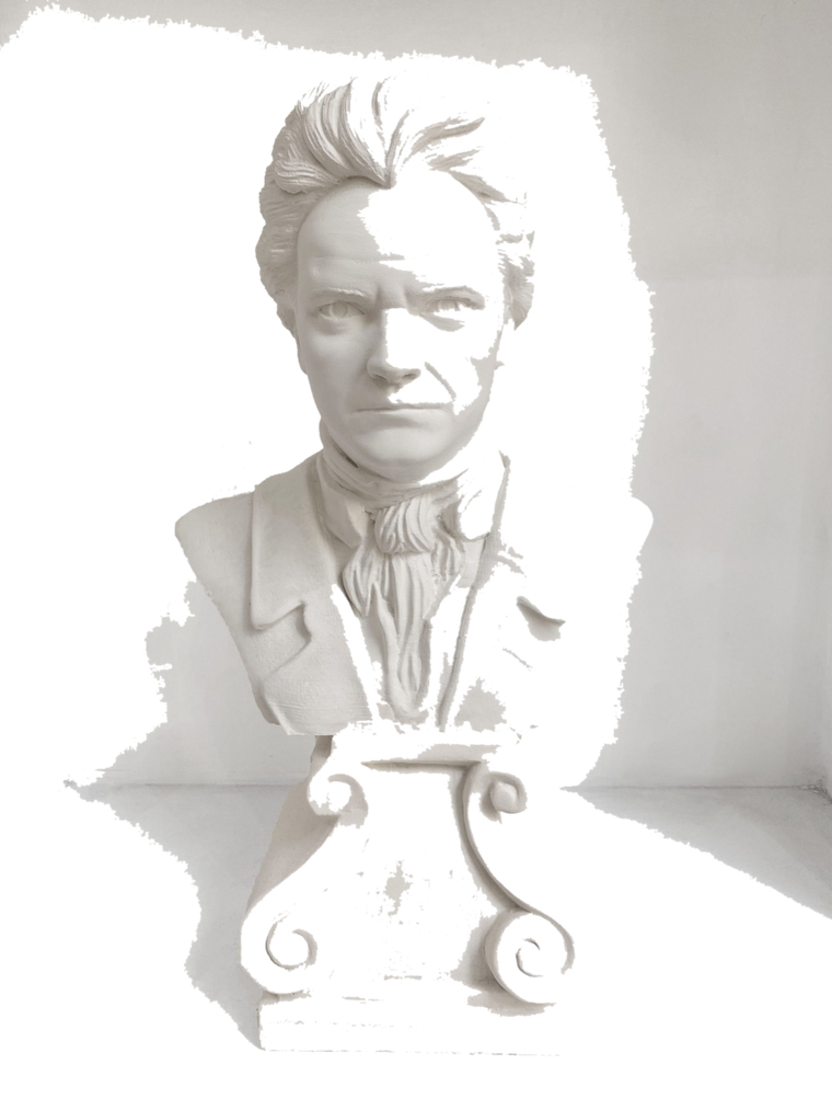 Drag&Drop transparent product image - Beethoven Büst