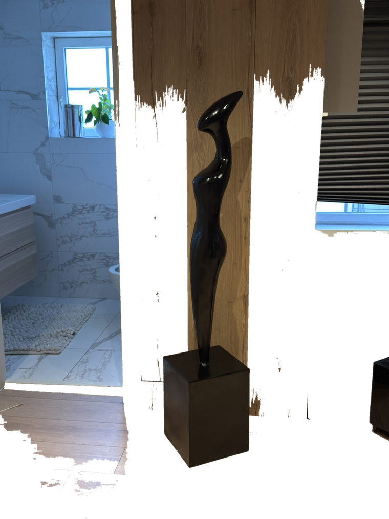 Drag&Drop transparent product image - Black woman abstract sculpture